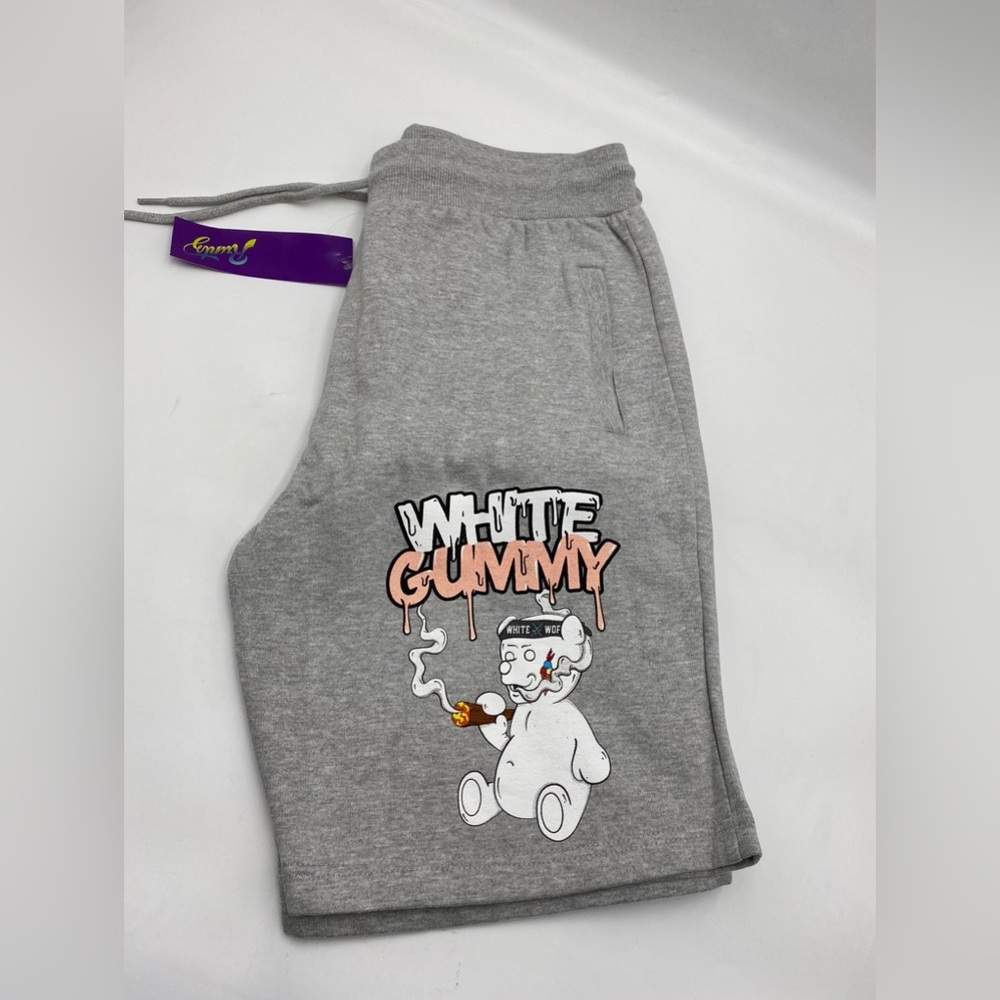 Shorts white Gummy
